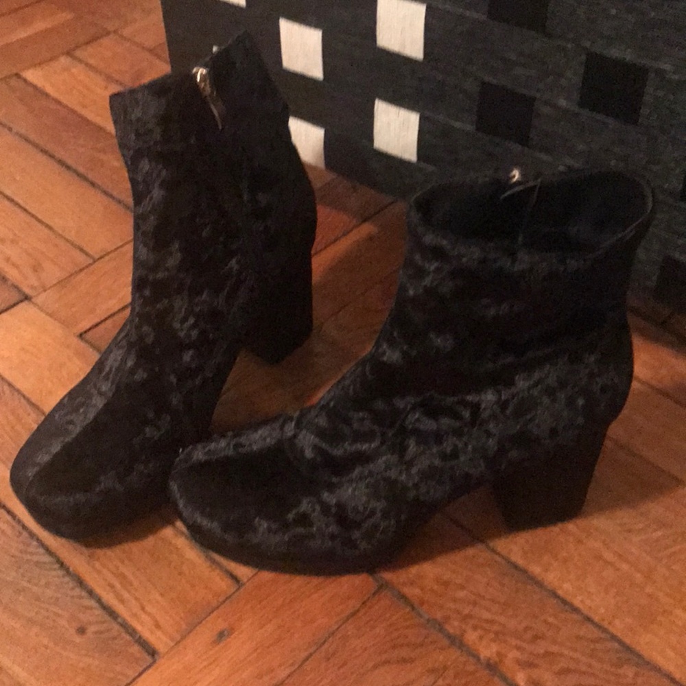 Platform Wedge booties